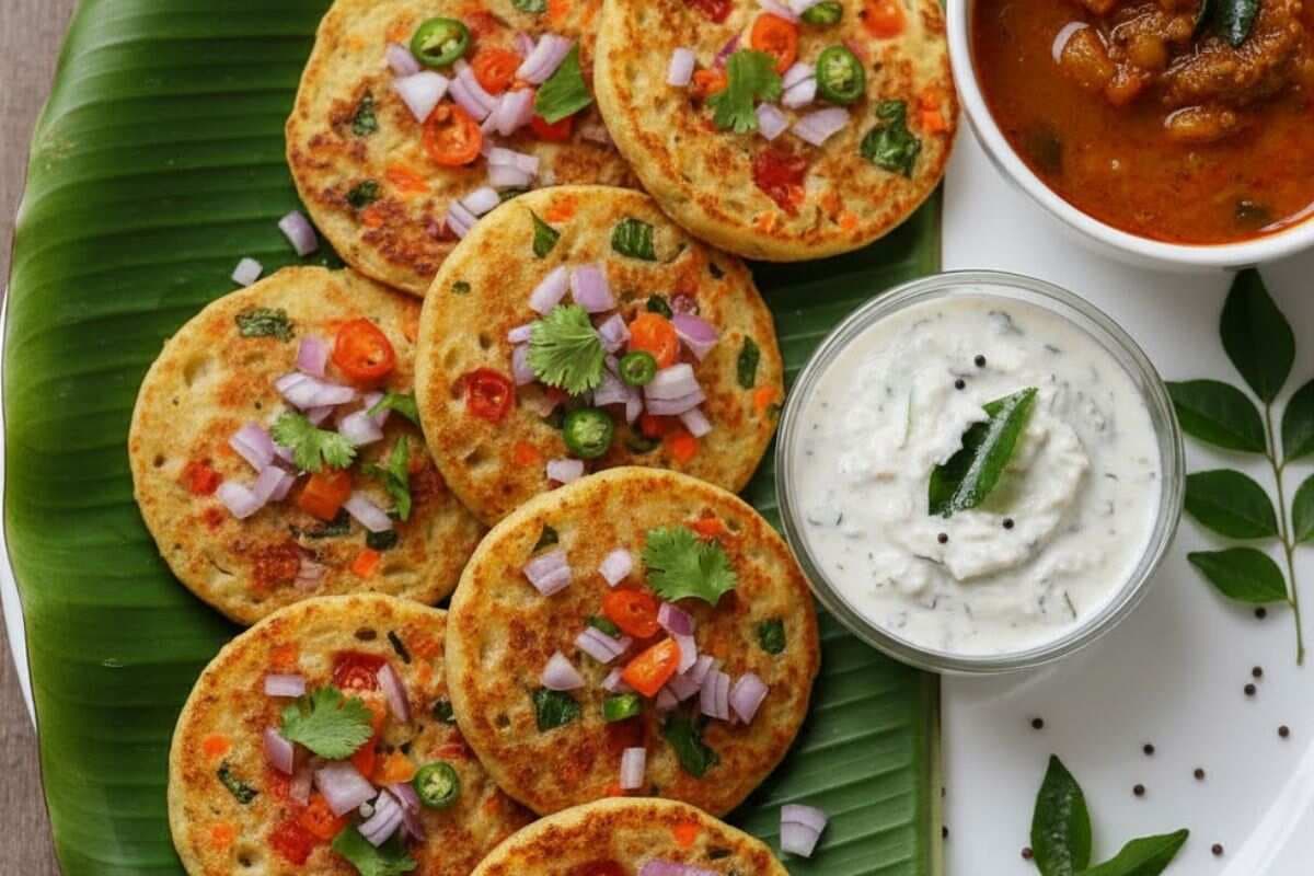 Mini Veg Uttapam