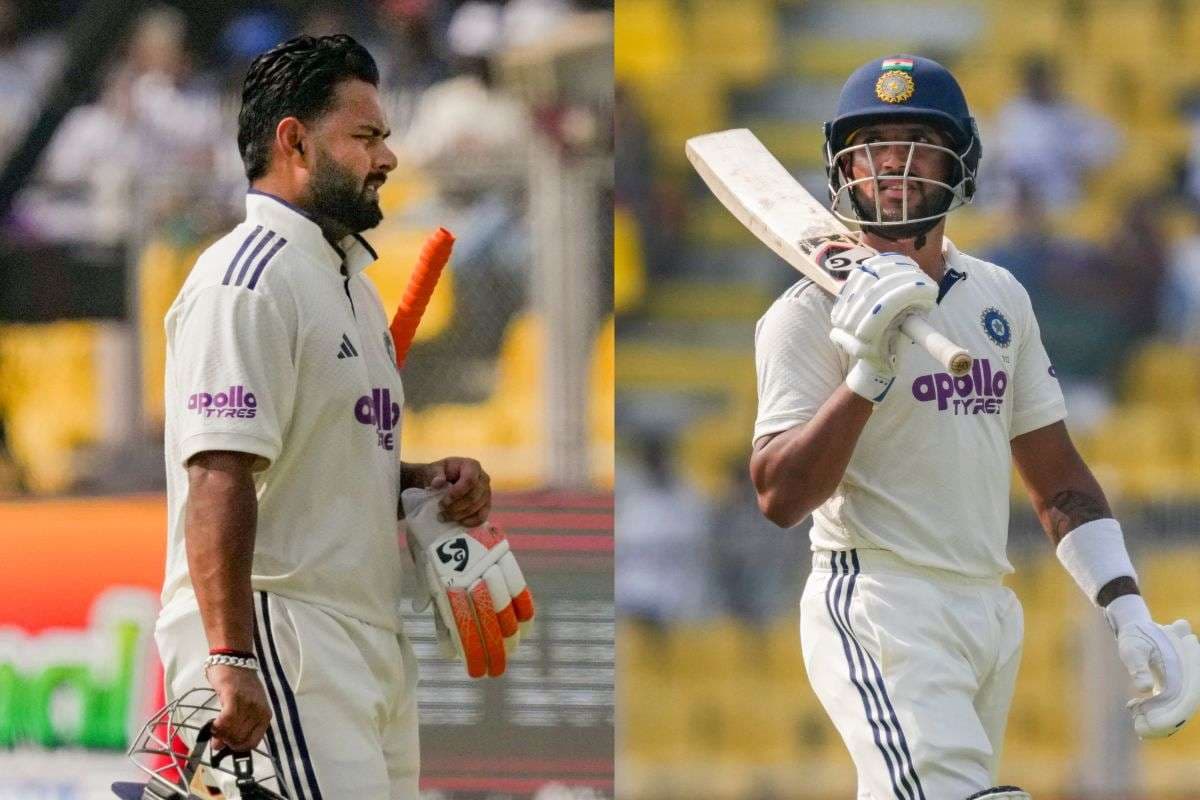 ऋषभ पंत और जुरेल ने फेंक दिए अपने विकेट, अब वॉशिंगटन सुंदर कर रहे तरफदारी