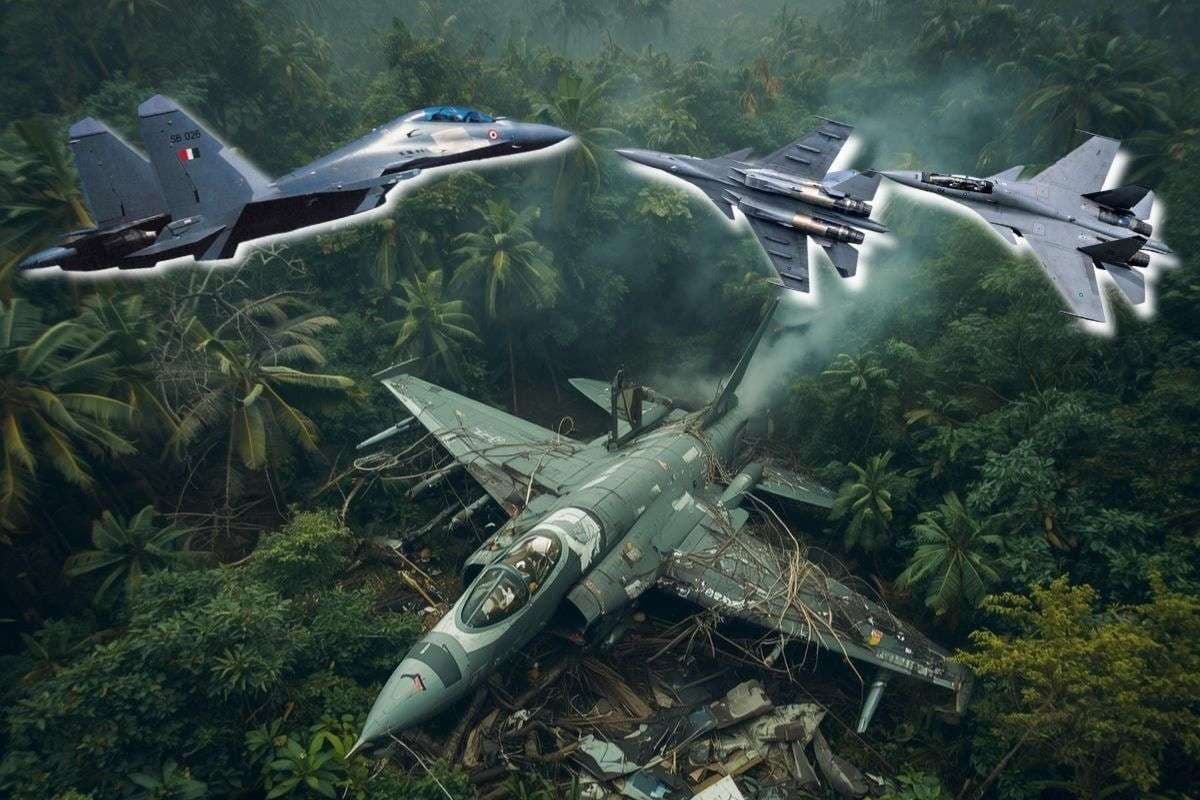 फिनलैंड बॉर्डर पर क्रैश हुआ रूस का Su-30 फाइटर जेट, जंगल में ट्रेनिंग के दौरान हुआ हादसा, दो पायलटों की मौत