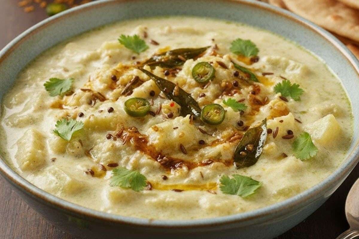 Tasty Dahi Lauki Recipe For lunch