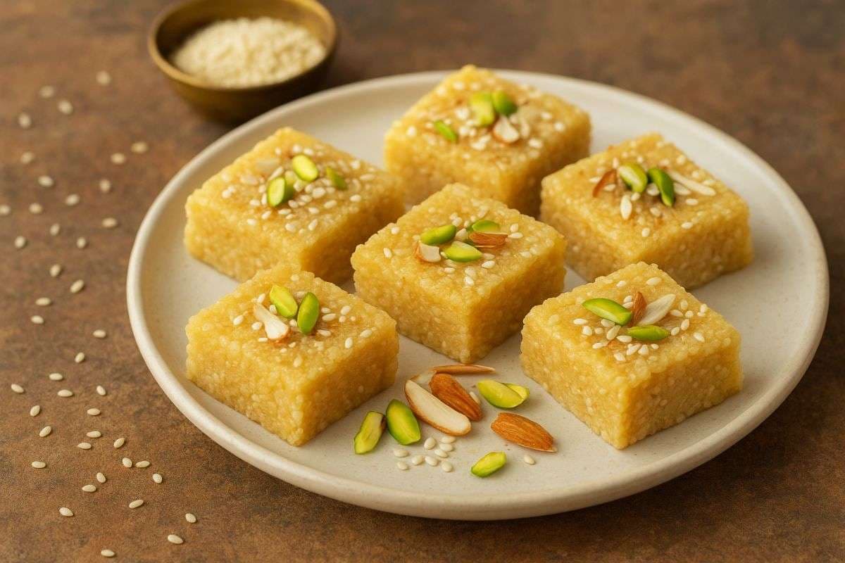 Til-Mawa Barfi Recipe: कम खर्च में घर पर बनाएं बाजार जैसी तिल-मावा बर्फी, फॉलो करें स्टेप-बाय-स्टेप रेसिपी