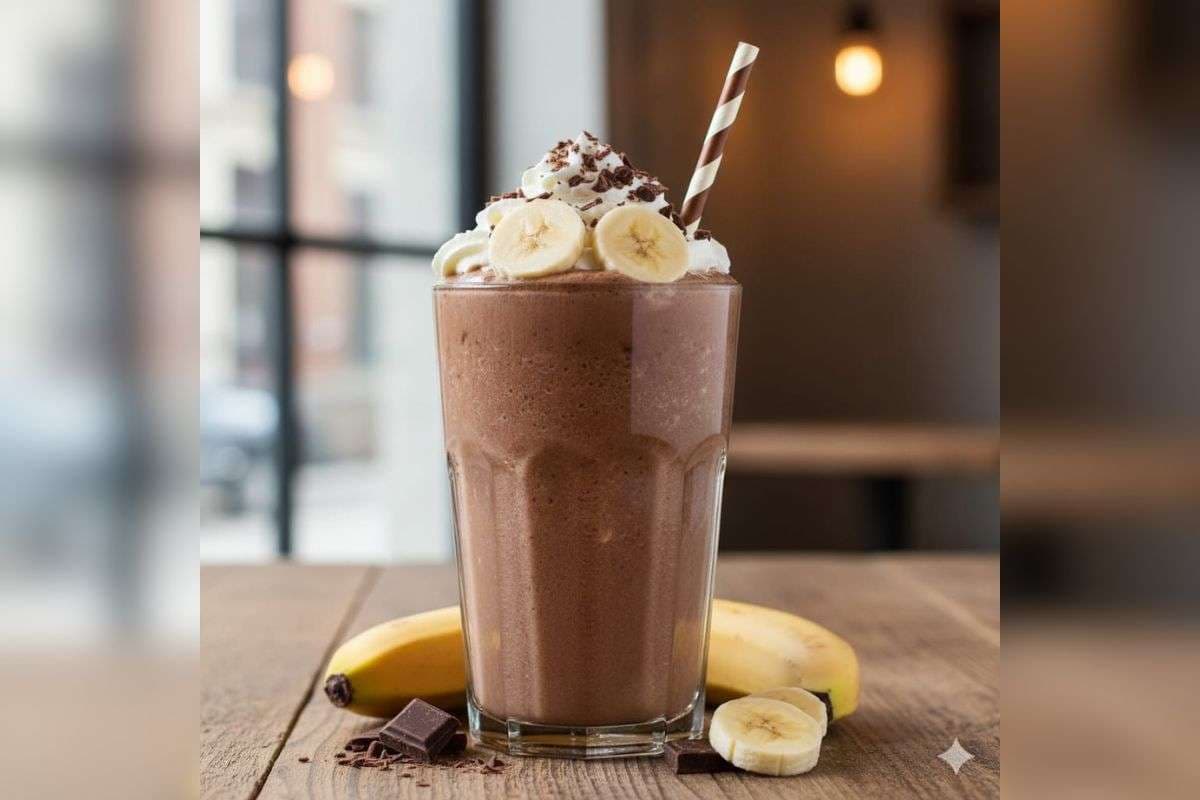 choco bnana smoothie