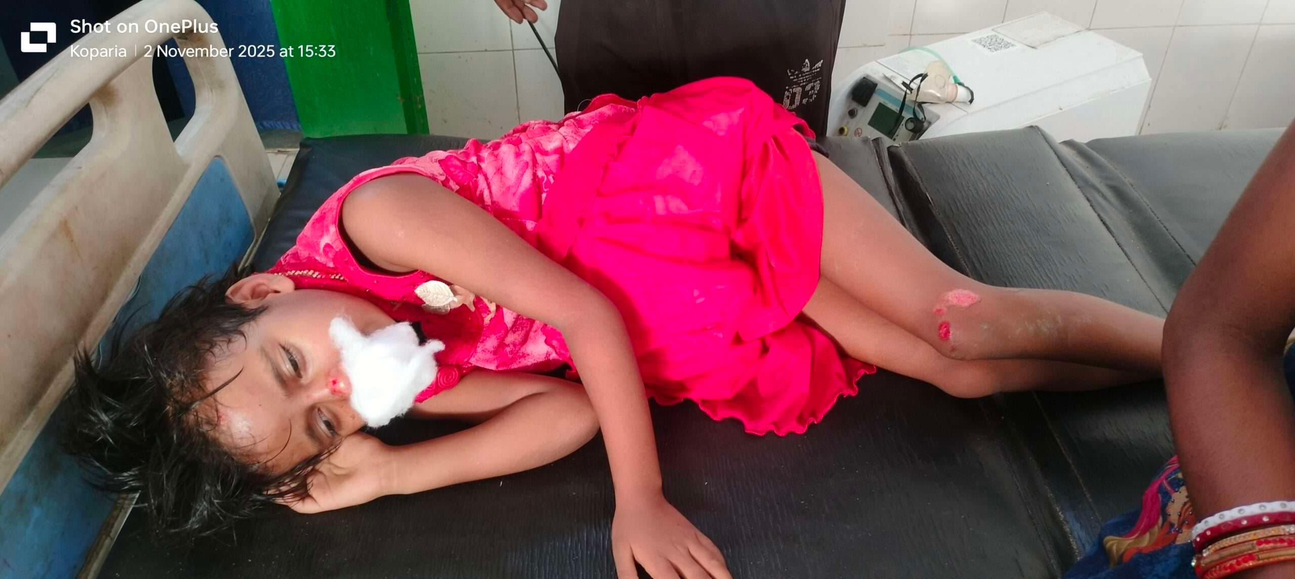 सड़क हादसे में चार महिला व एक बच्ची गंभीर रूप से जख्मी, रेफर