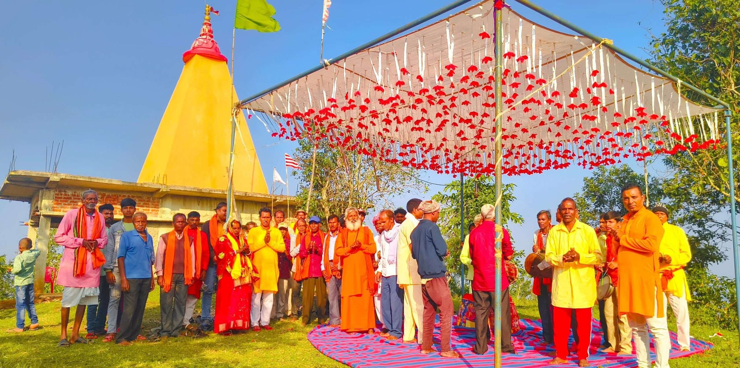 जामटोली पहाड़ पर वार्षिक महोत्सव मना