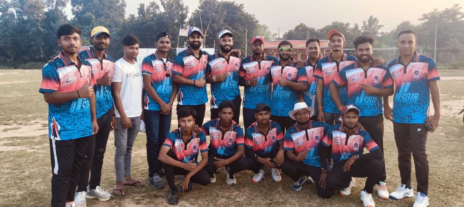 Bhagalpur news कोलगंग सिक्सर और इंडियन ग्राफिक्स टीम विजयी