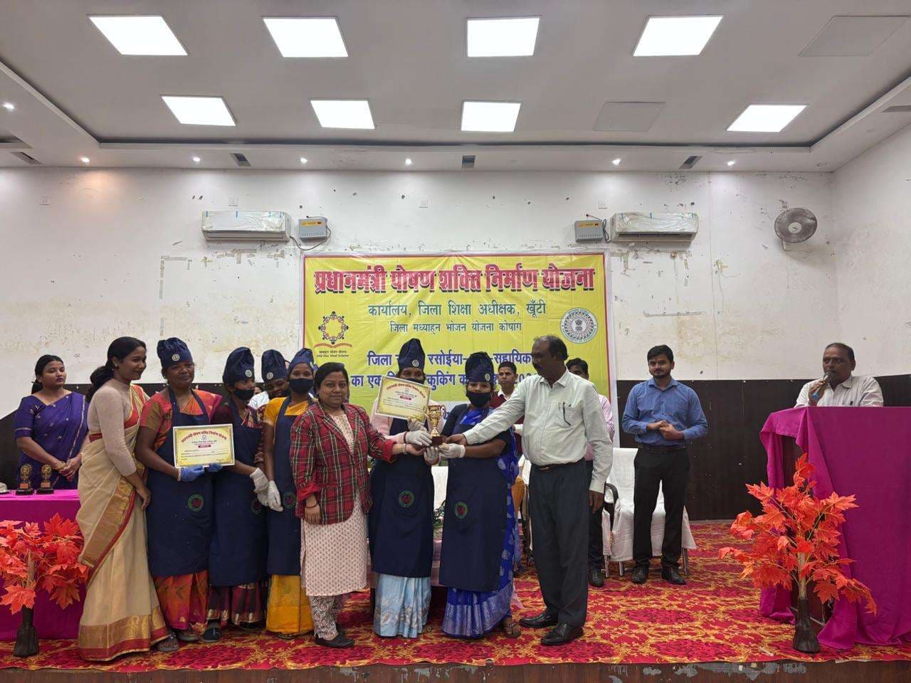 जिला स्तरीय कुकिंग प्रतियोगिता में उर्सुलाइन कॉन्वेंट अव्वल