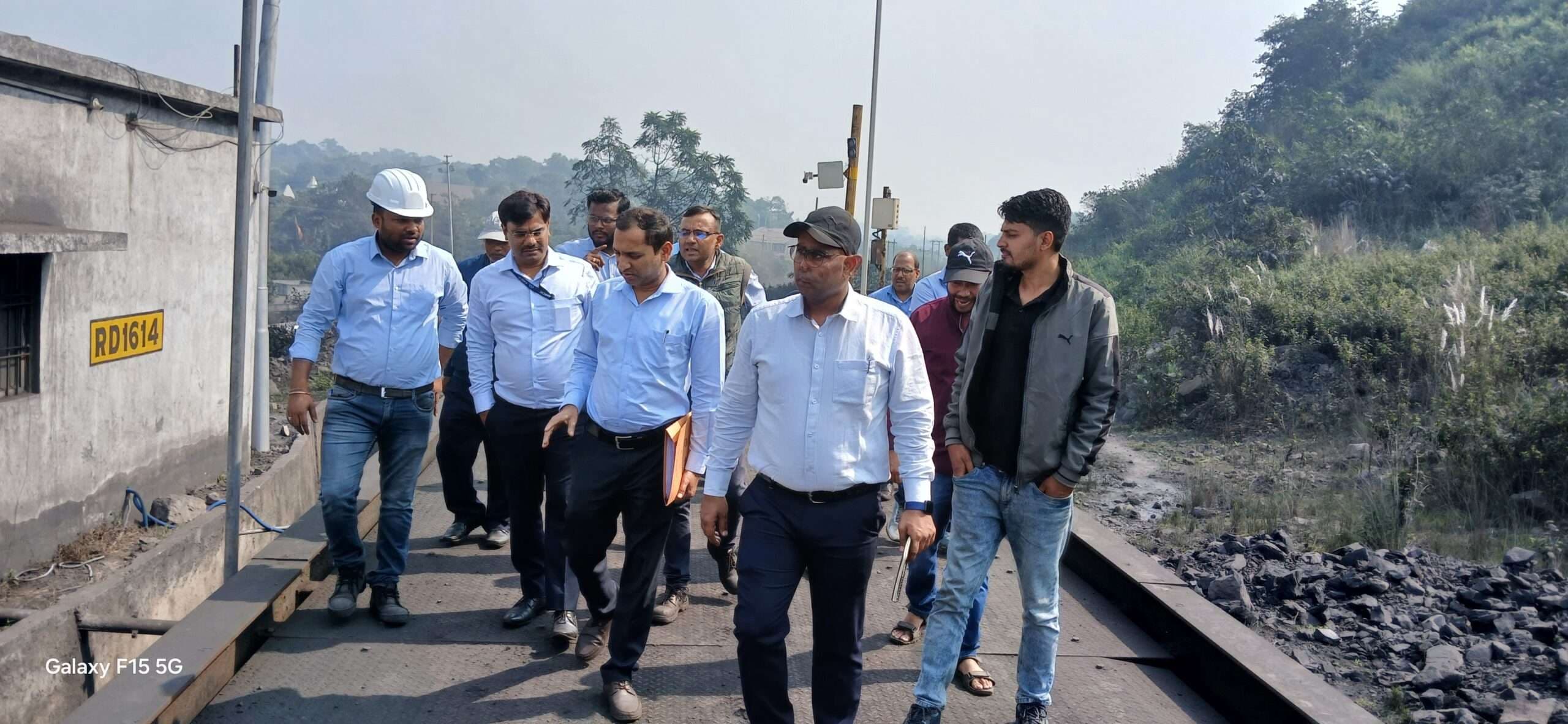 Bokaro News : सीसीएल की विजिलेंस टीम ने एएडीओसीएम परियोजना में उपकरणों की जांच कीनिरीक्षण.