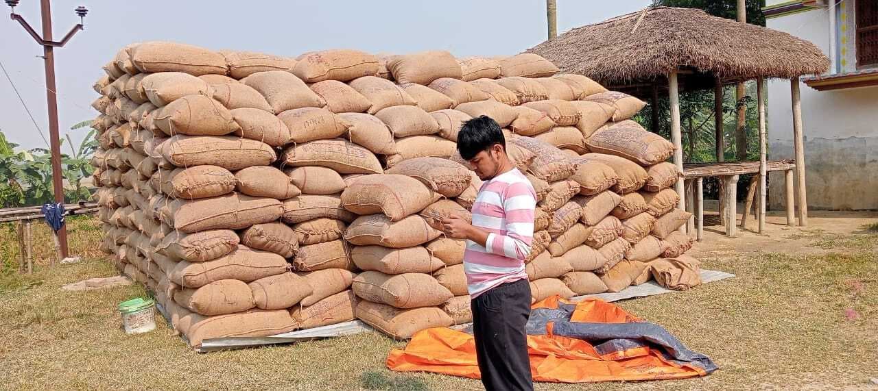 ग्वालपाड़ा प्रखंड के दो पैक्सों में धान की खरीदारी शुरू