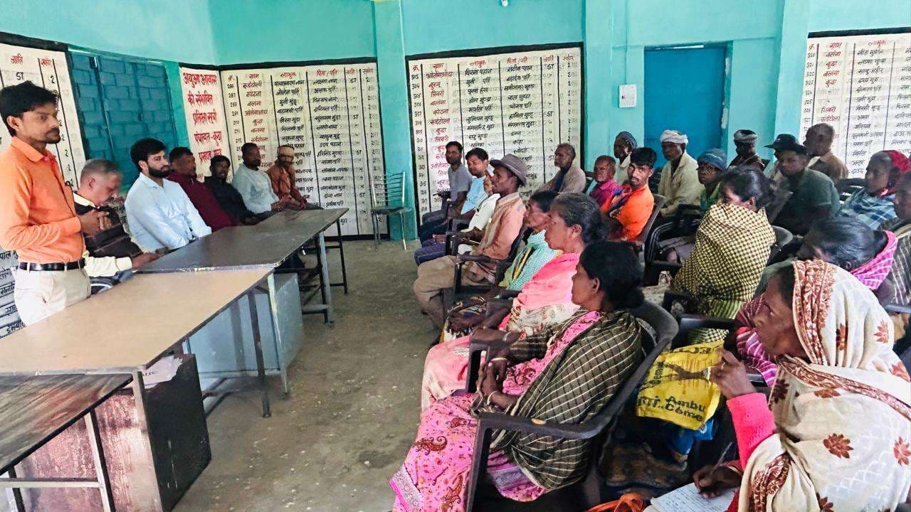 किसानों को दिया गया प्रशिक्षण