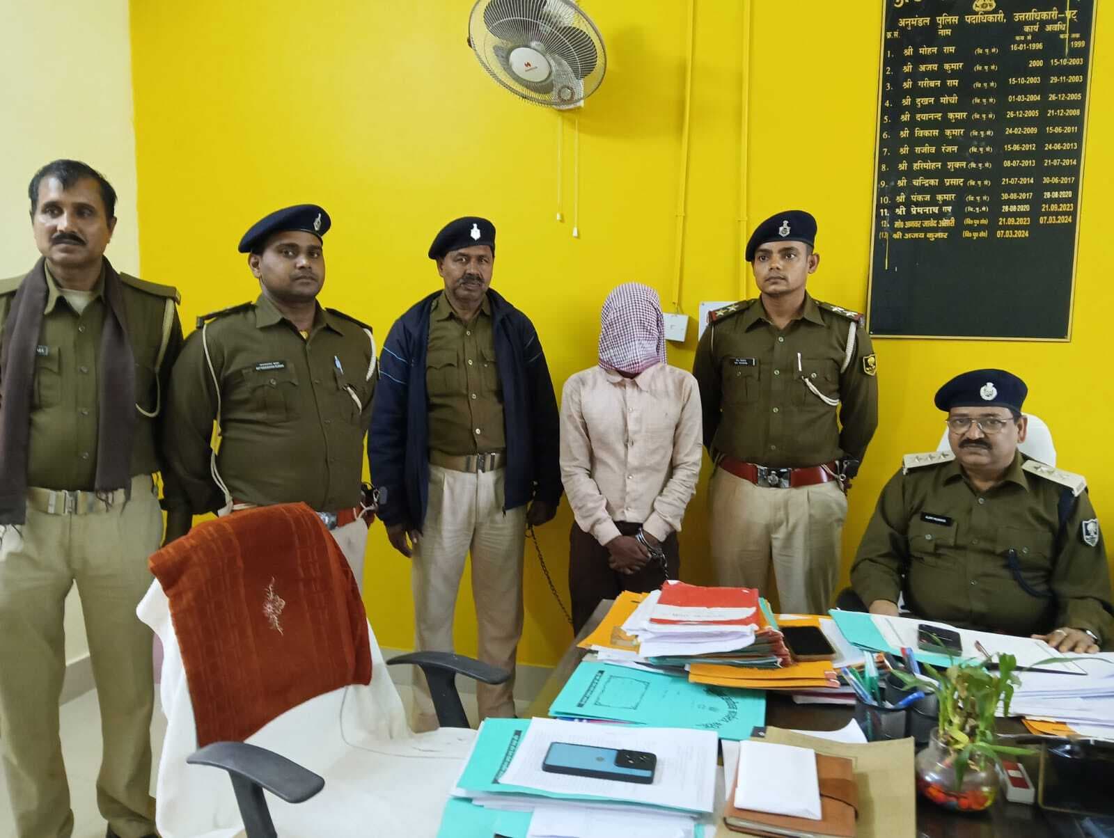 आरोपित पति गिरफ्तार, शक में की थी पत्नी की हत्या