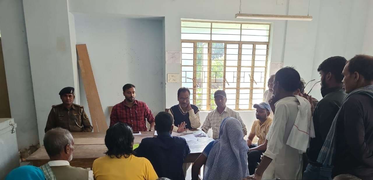 जनता दरबार में पांच मामलों का किया निष्पादन