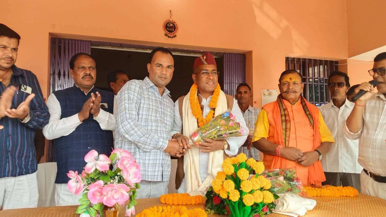 Bhagalpur news फाजीलपुर सकरामा पंचायत से विधायक का शुरू हुई आभार यात्रा