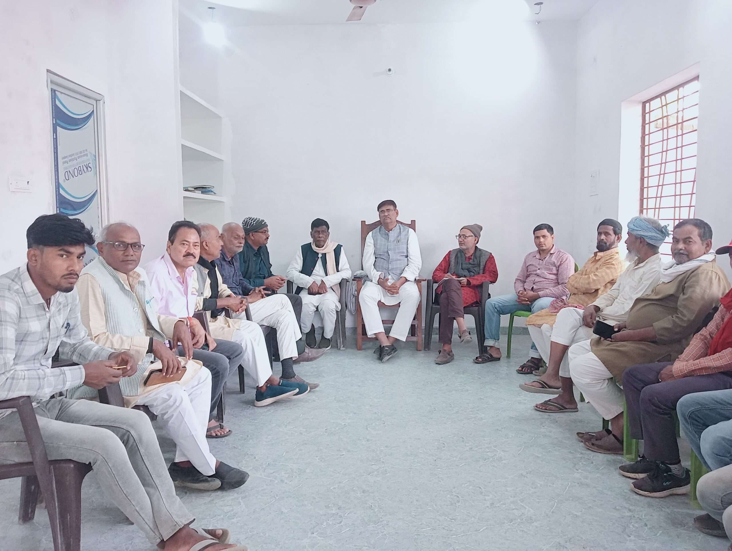 संयुक्त ट्रेड यूनियन व किसान मोर्चा की हुई बैठक