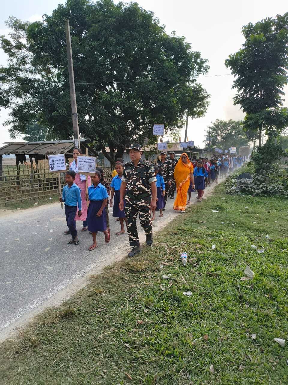 साफ-सफाई कर स्वच्छता के प्रति किया जागरूक