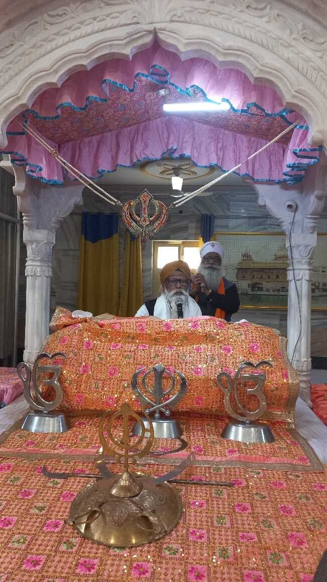 350वां शहीदी गुरू पर्व गुरूद्वारा में तीन दिवसीय अखंड पाठ से आरंभ