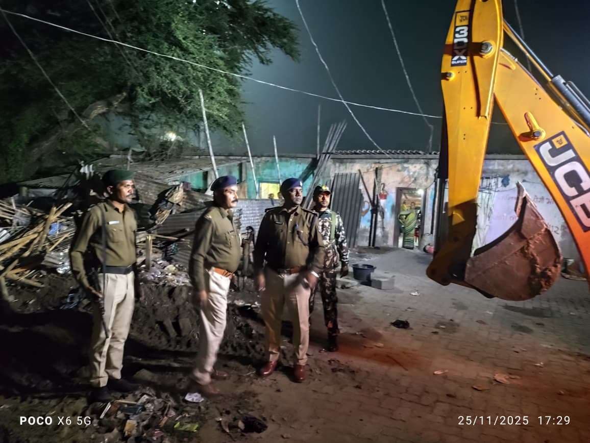 बस स्टैंड के समीप स्मैक तस्करी के अड्डे को किशनगंज पुलिस ने किया ध्वस्त