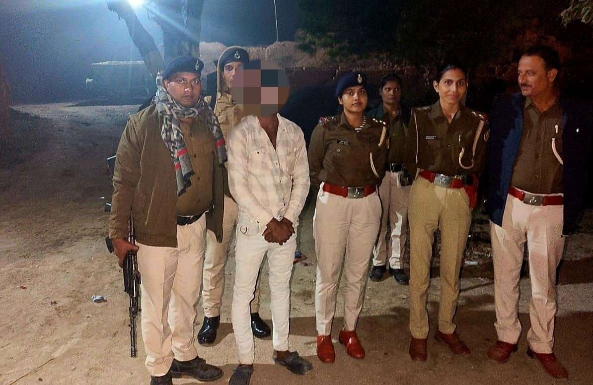 नाबालिग के साथ दुष्कर्म का आरोपित मोतीहारी से गिरफ्तार