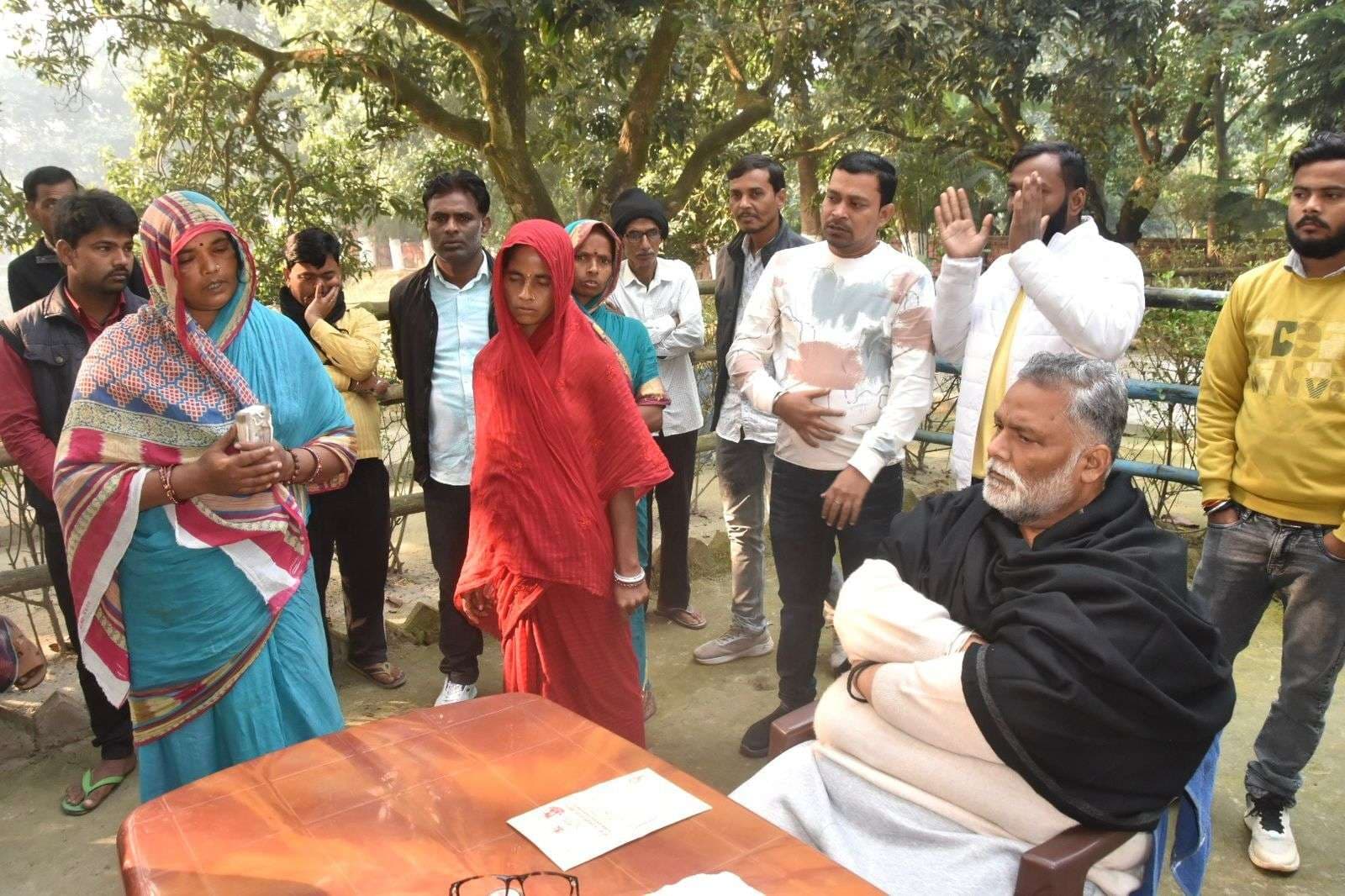 पीड़ित को दिए 50 हजार रुपए नकद व न्याय का दिलाया भरोसा