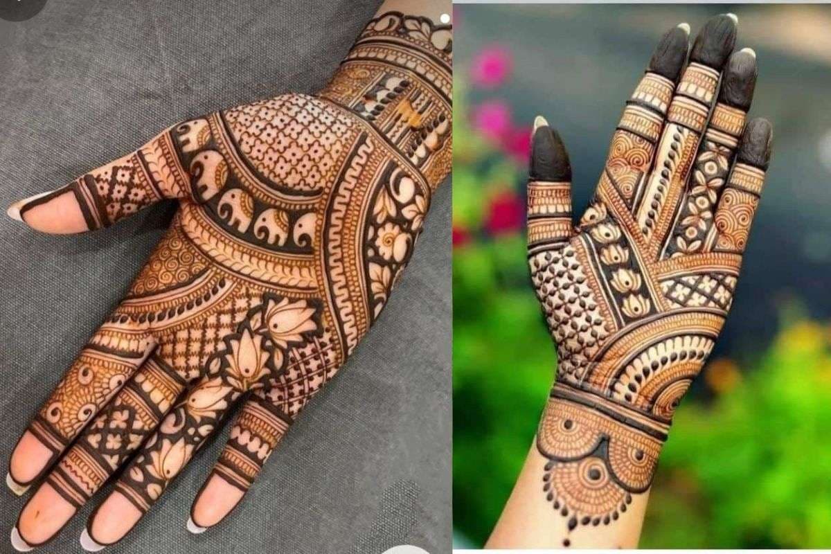indian traditional mehndi desigen