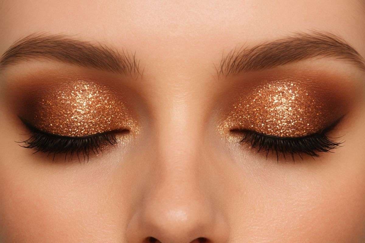 glitter eye makeup