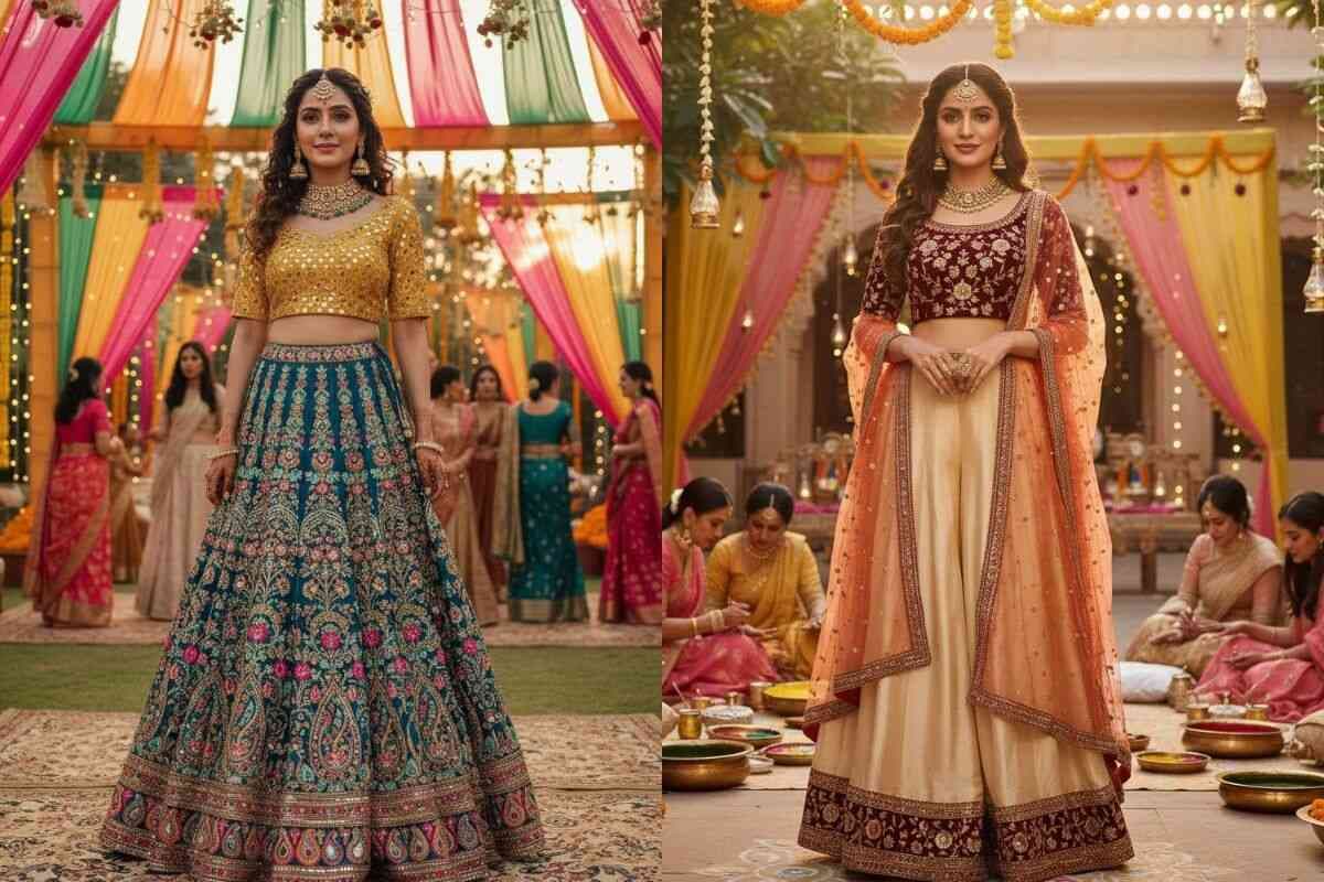 mehndi function look ( AI Image)