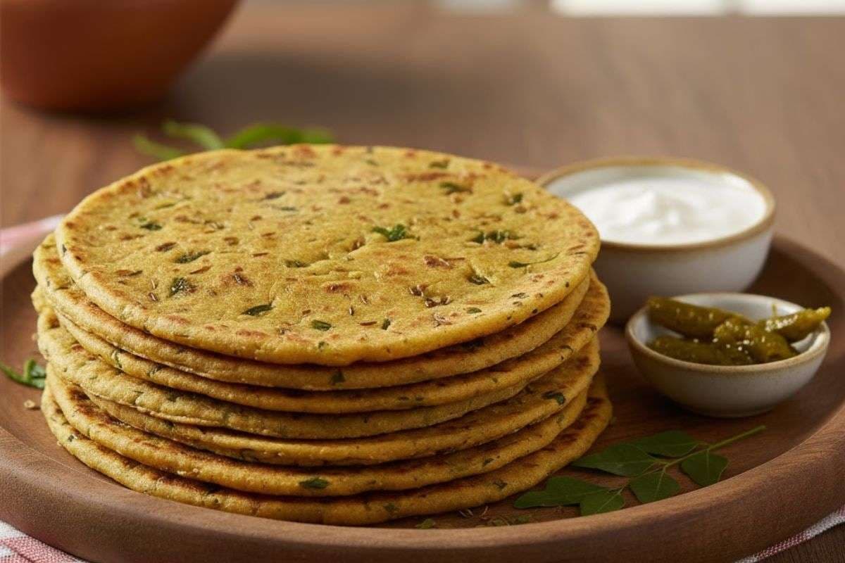 methi thepla image
