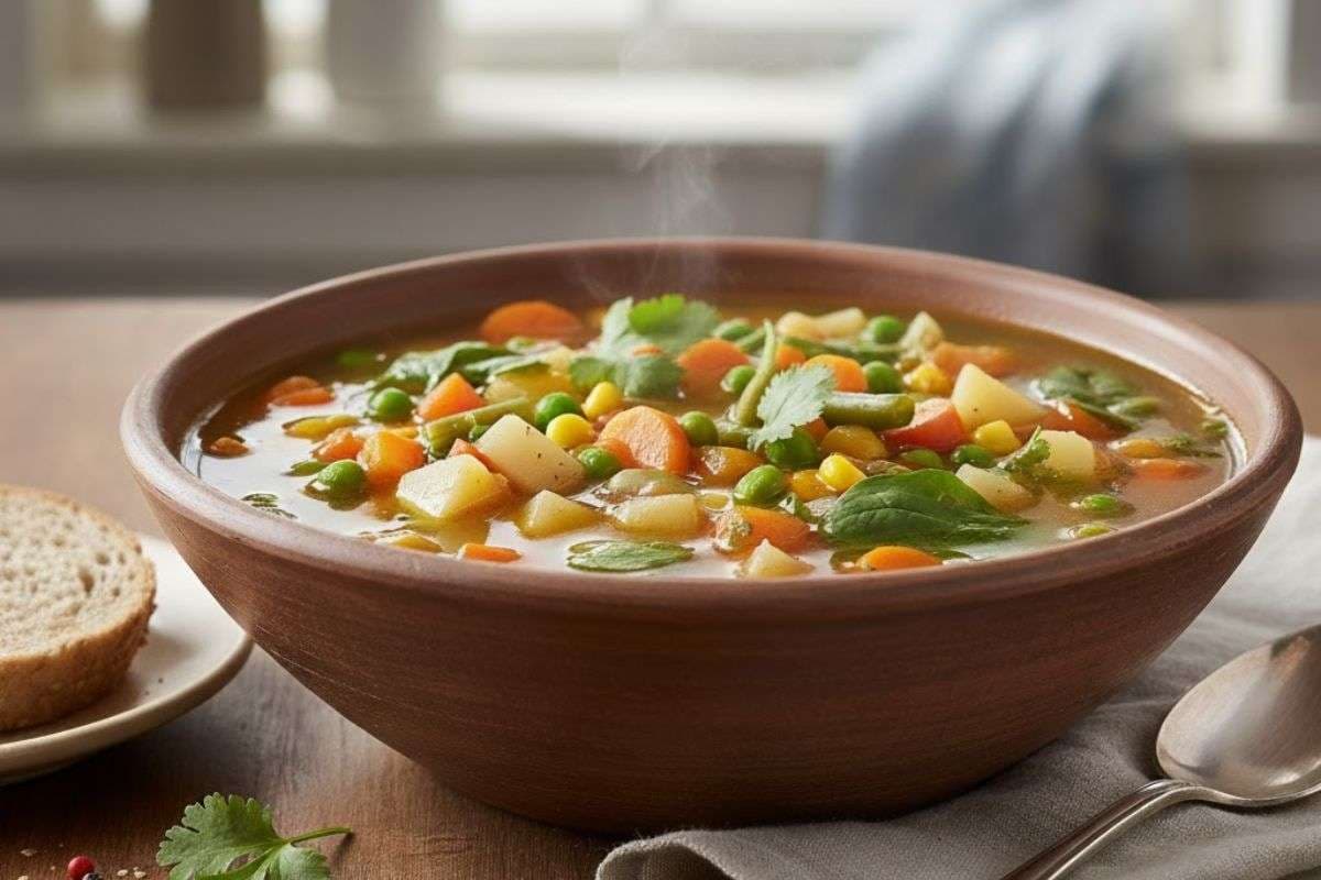 mix vegetable soup