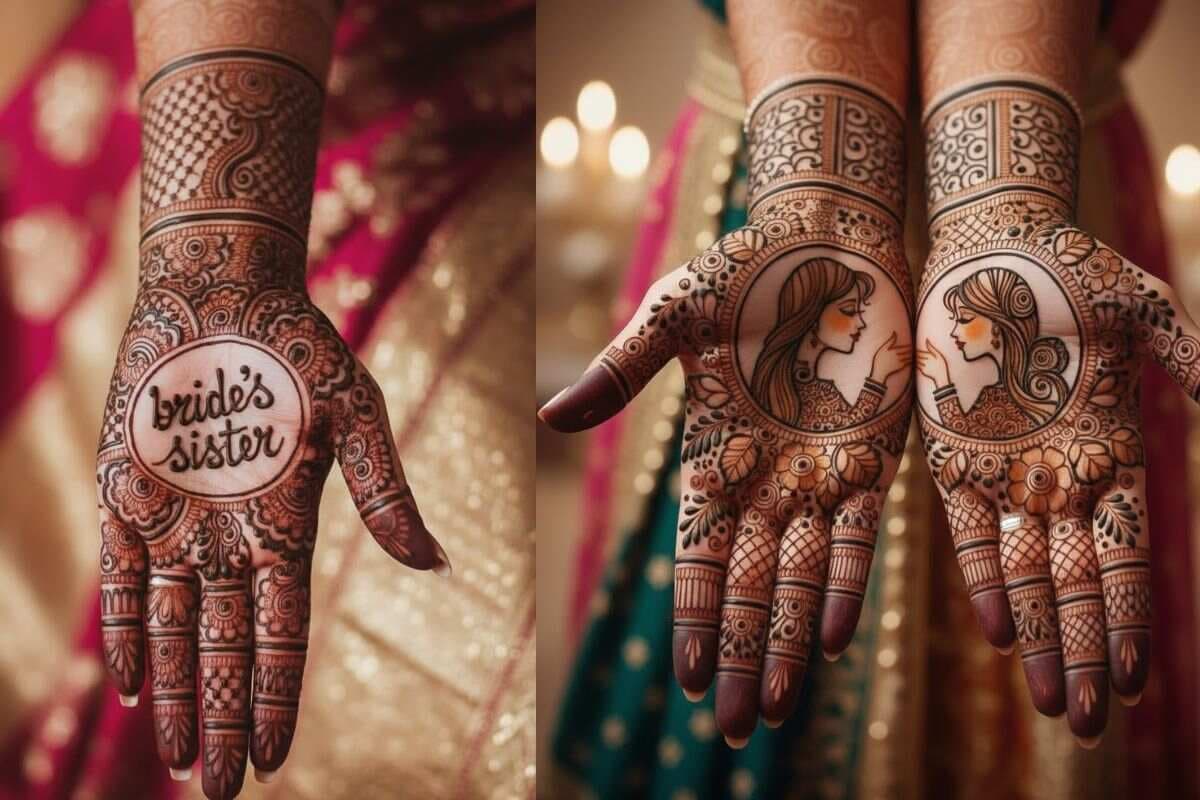 special mehndi design