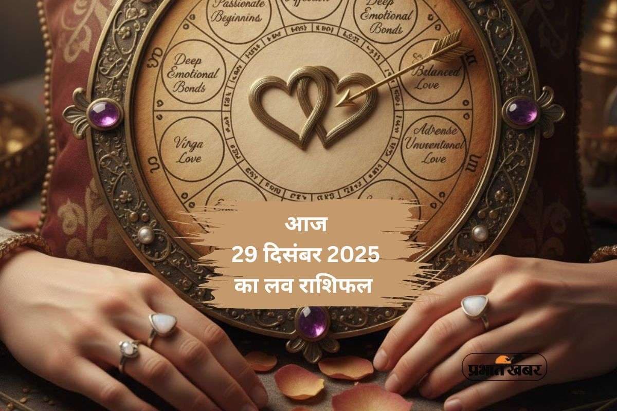 Aaj Ka Love Horoscope 29 December 2025: आज 29 दिसंबर को किन राशियों को मिलेगा प्रेम में सुख, जानें मेष से लेकर मीन राशि का आज 29 दिसंबर का लव राशिफल