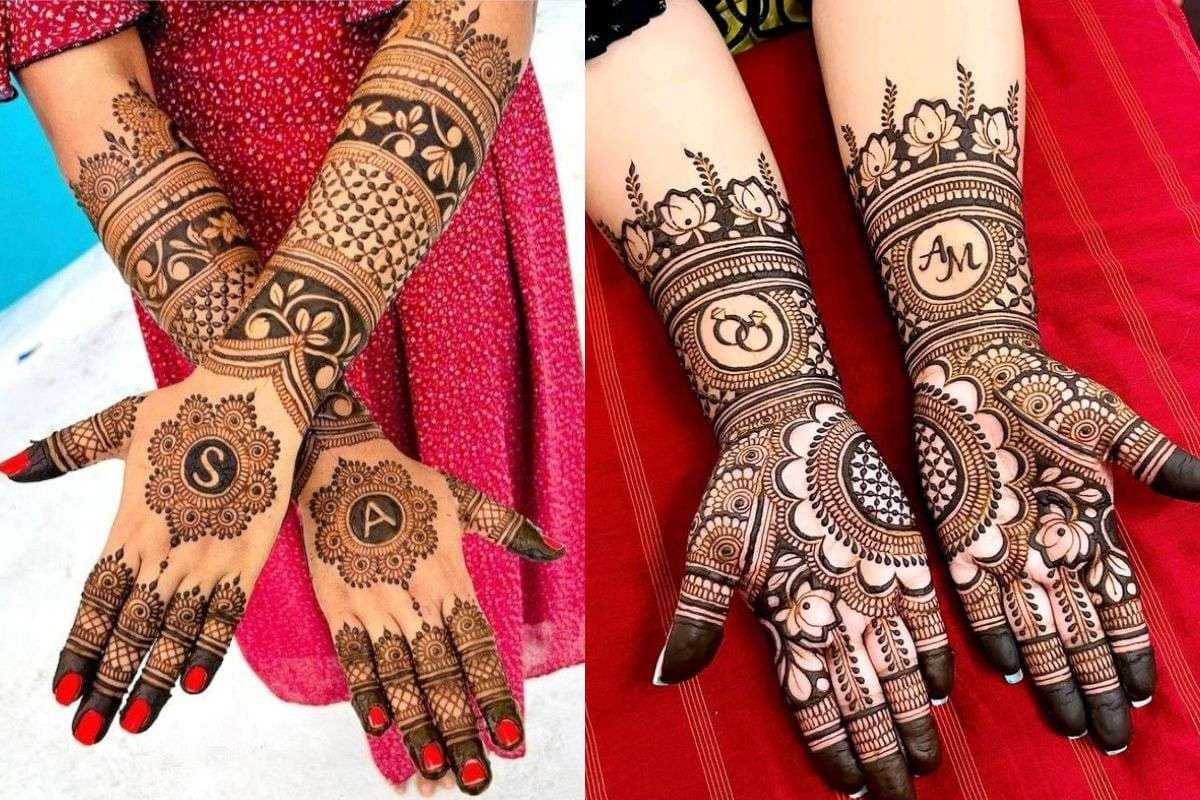 Arabic Bridal Mehndi Design