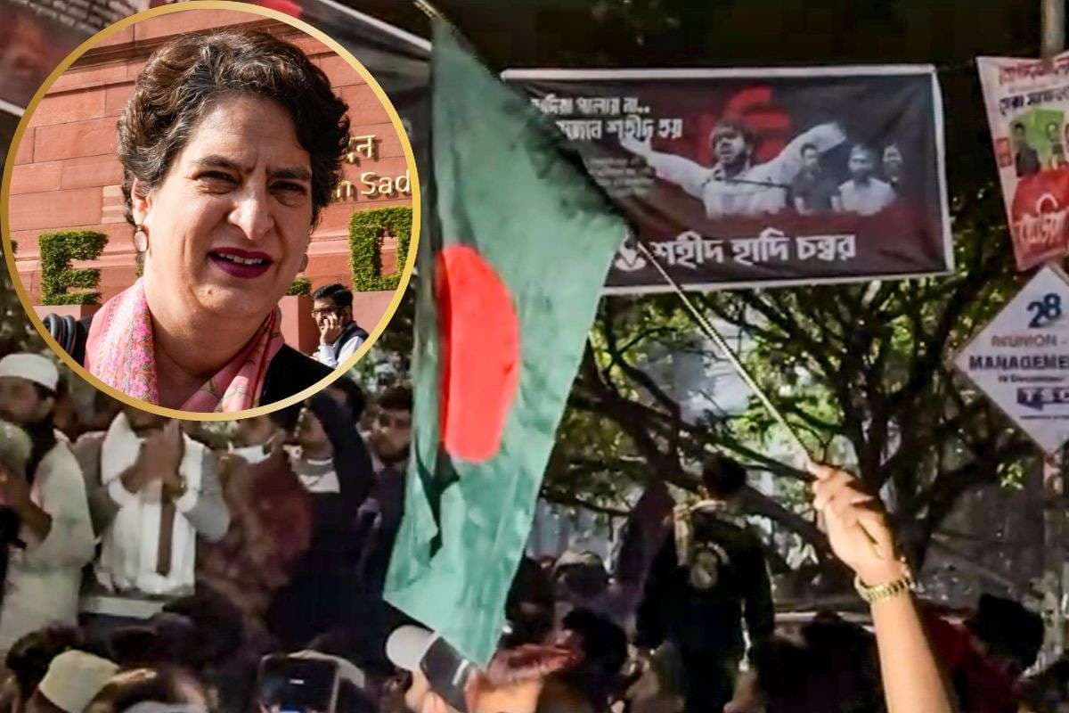 Bangladesh Protests: बांग्लादेश में हिंदुओं पर अत्याचार से भड़कीं प्रियंका गांधी, कहा- भारत सरकार ले संज्ञान