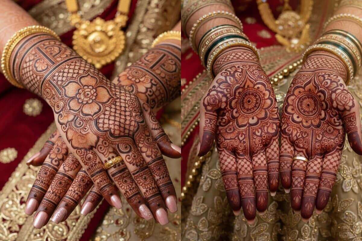Beautiful bridal mehndi