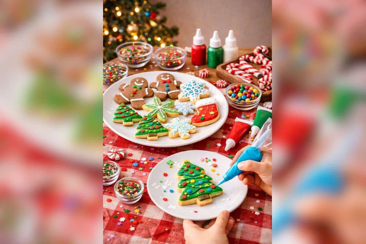 Cookie and candy decoration (AI Generated)