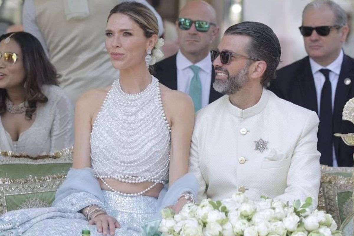 Donald Trump Jr And Betina Anderson At Udaipur Wedding