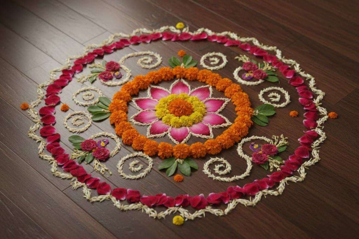 Flower Rangoli