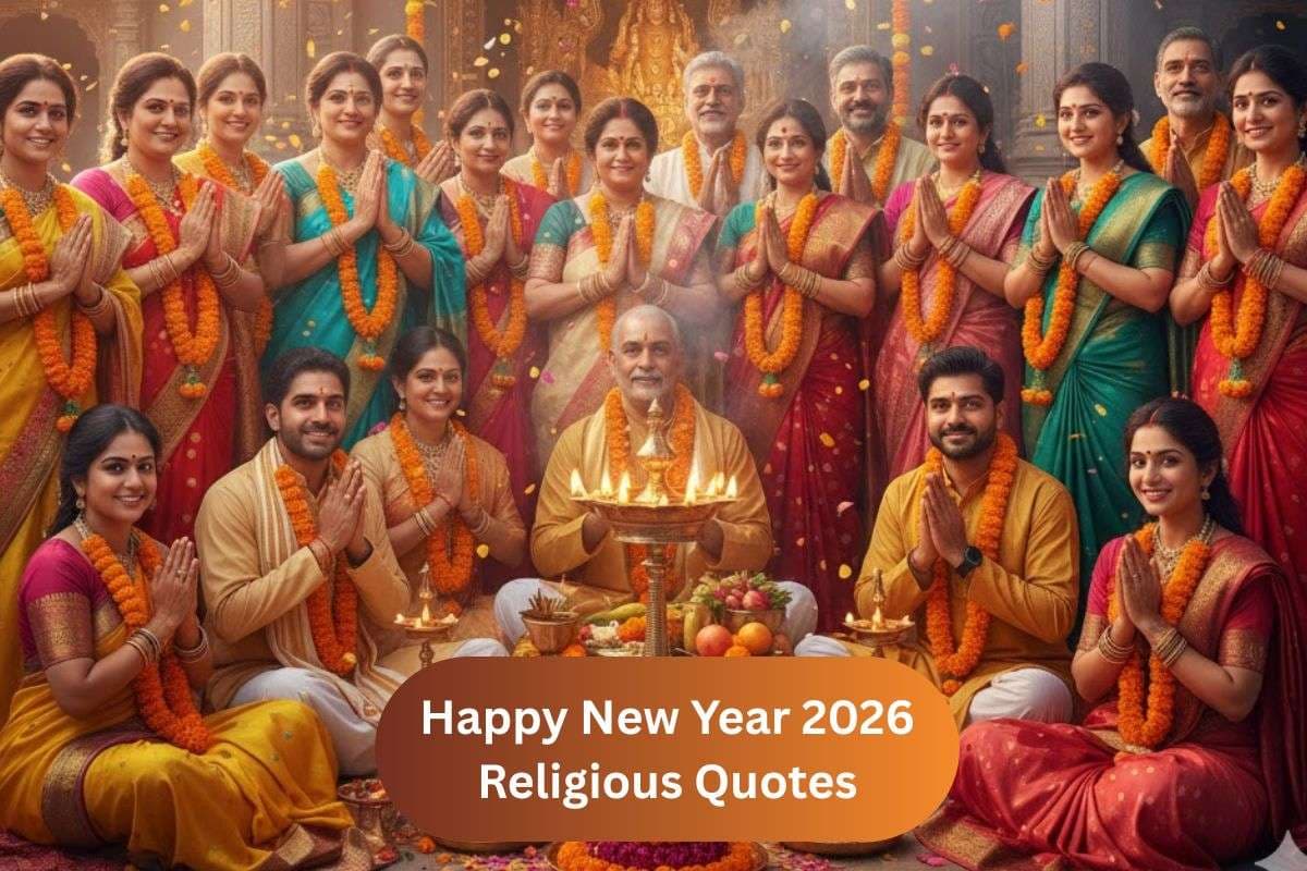 Happy New Year 2026 Wishes: नए साल पर आस्था का संदेश, अपनों को इन धार्मिक कोट्स के साथ दें शुभकामनाएं