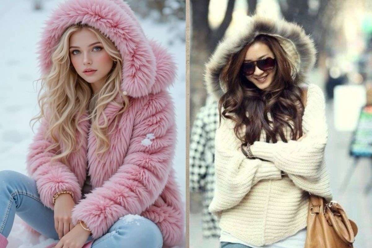 Hooded Knit Shrug women (Image Source)