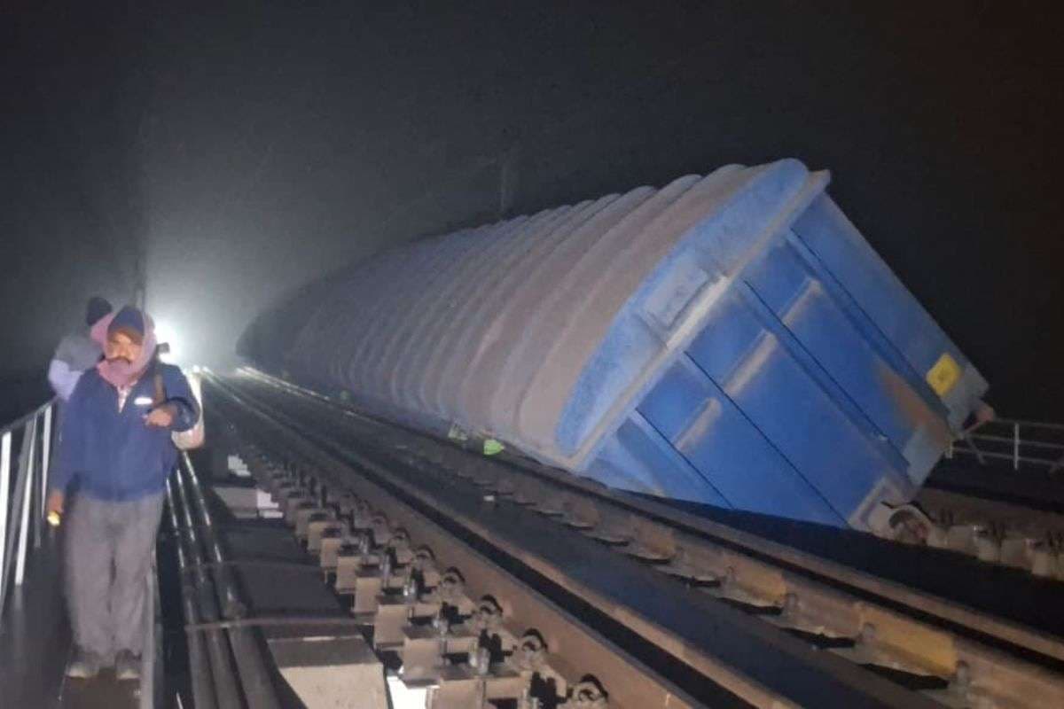 Bihar Train Accident: देर रात जमुई में ट्रेन हादसा, सिमुलतला स्टेशन के पास पलटी मालगाड़ी