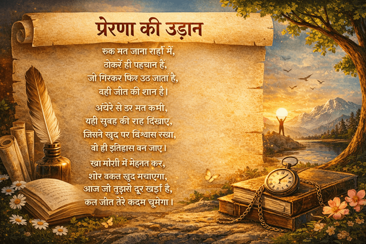 Motivational Poem hindi