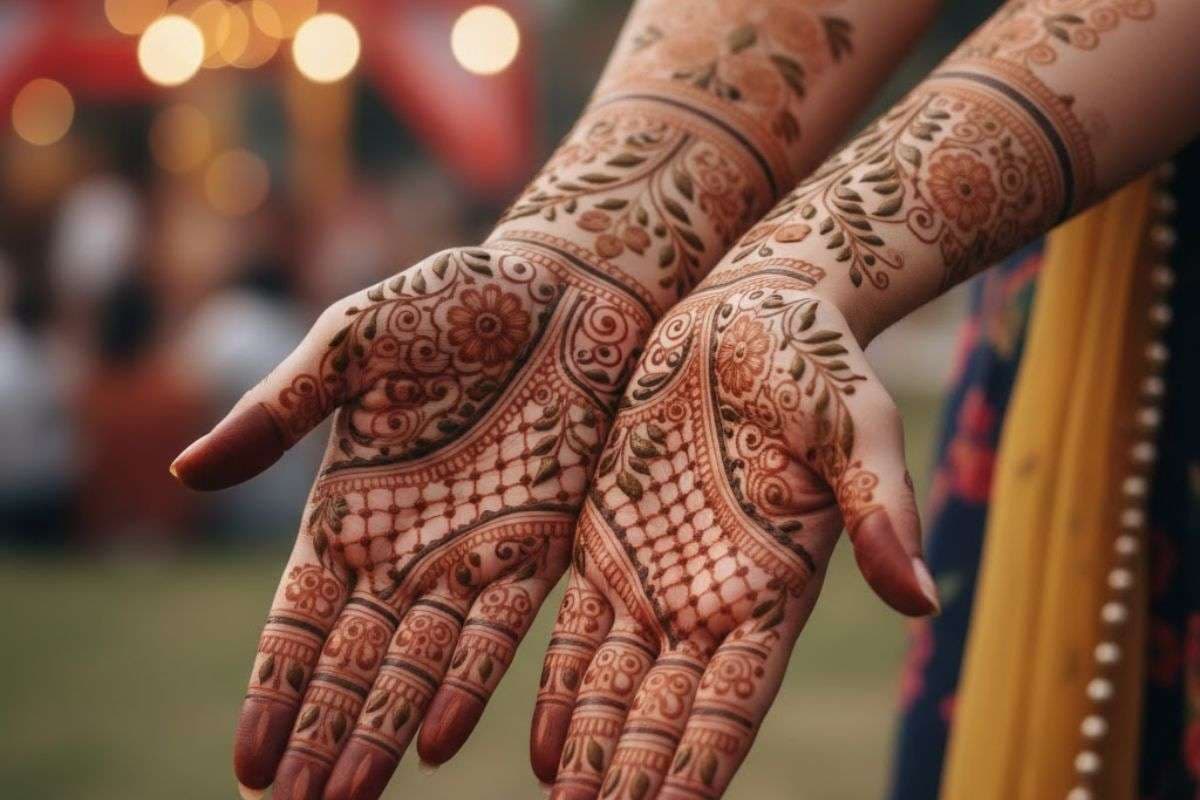 Simple Full Hand Mehndi Design