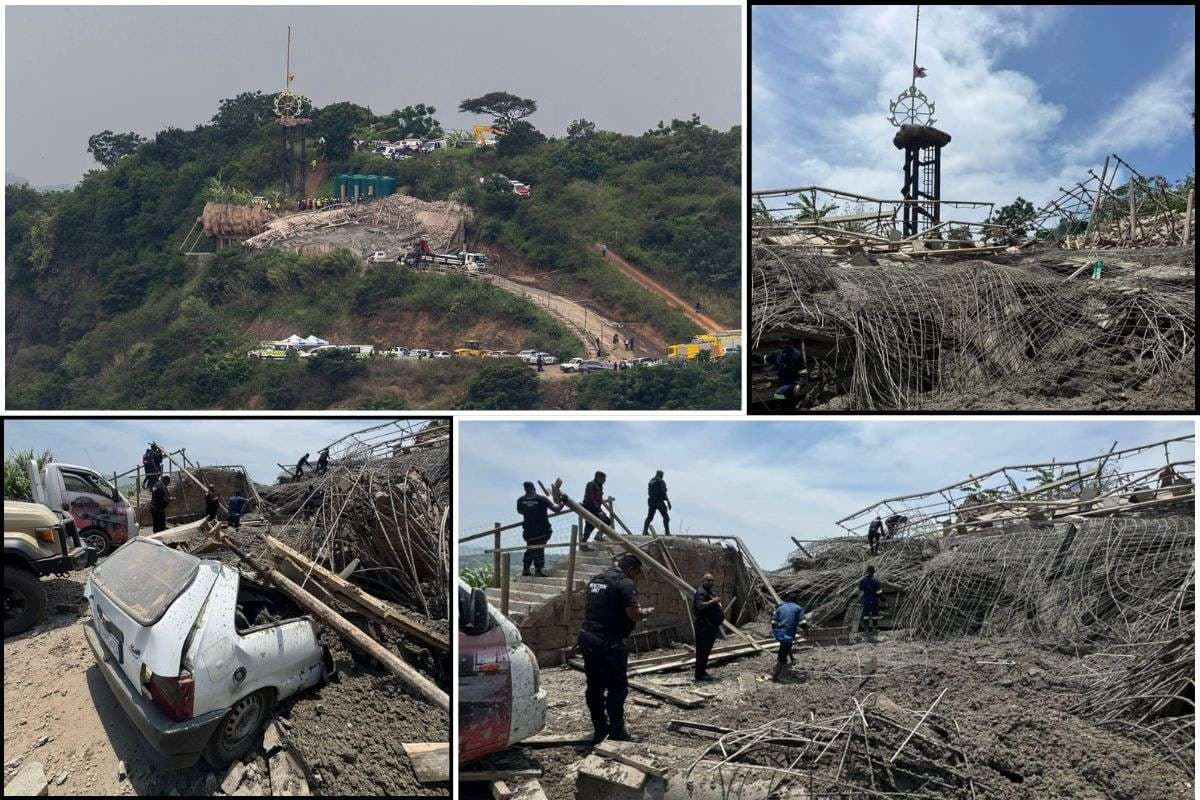 South Africa Temple Fall