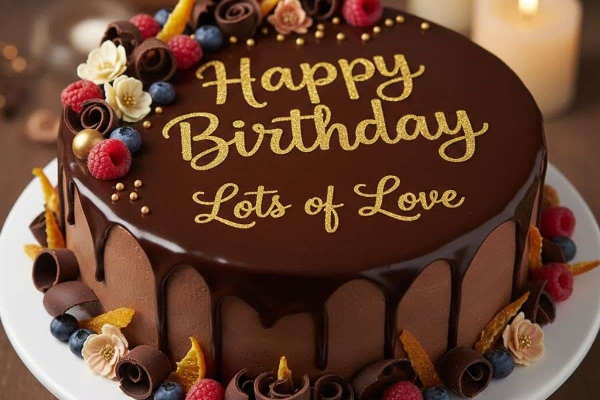 Special Message Cake Design