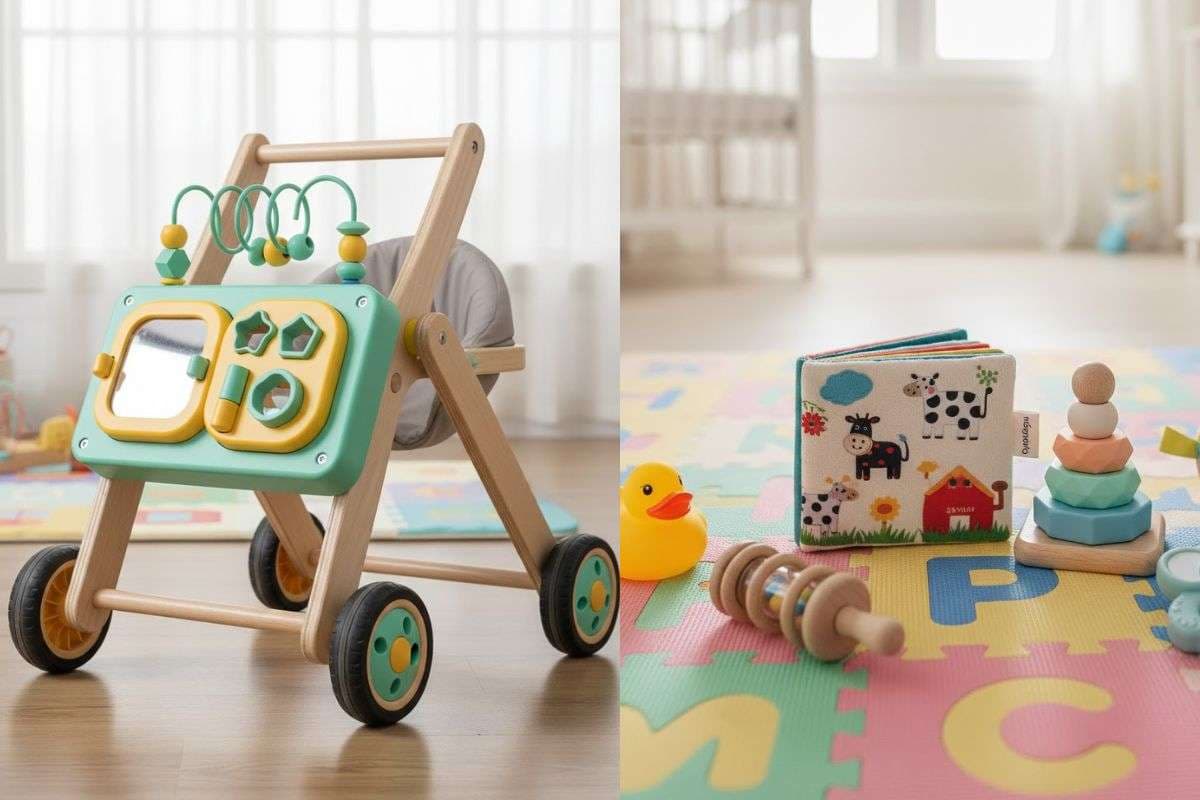 Walker and Toys for Babies