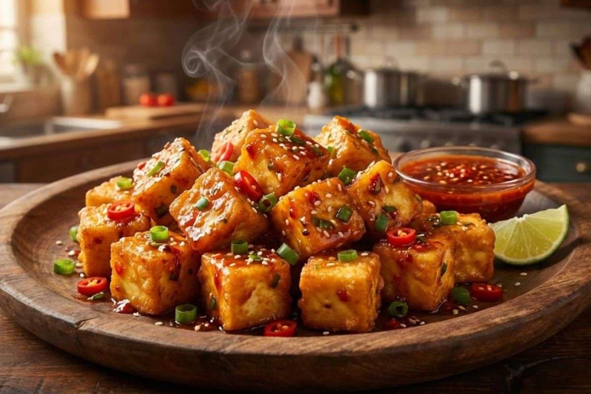chili paneer bites