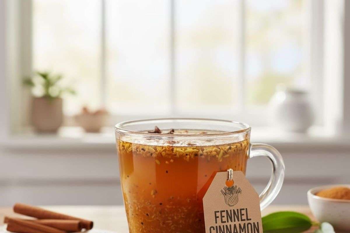 fennel cinoman water (AI Generated)