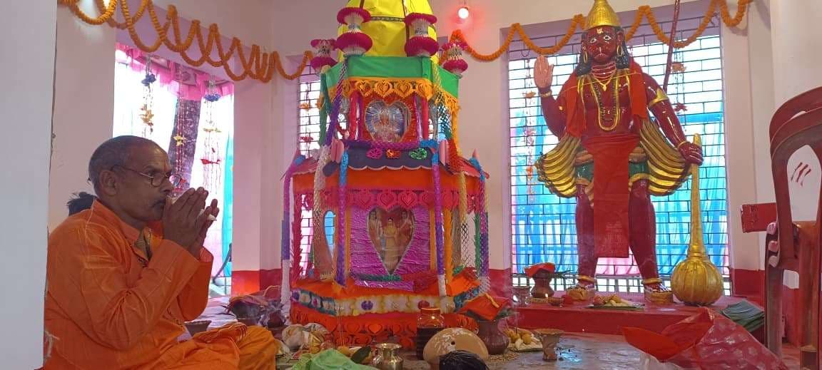 पड़ोकिया में अखंड अष्टयाम शुरू