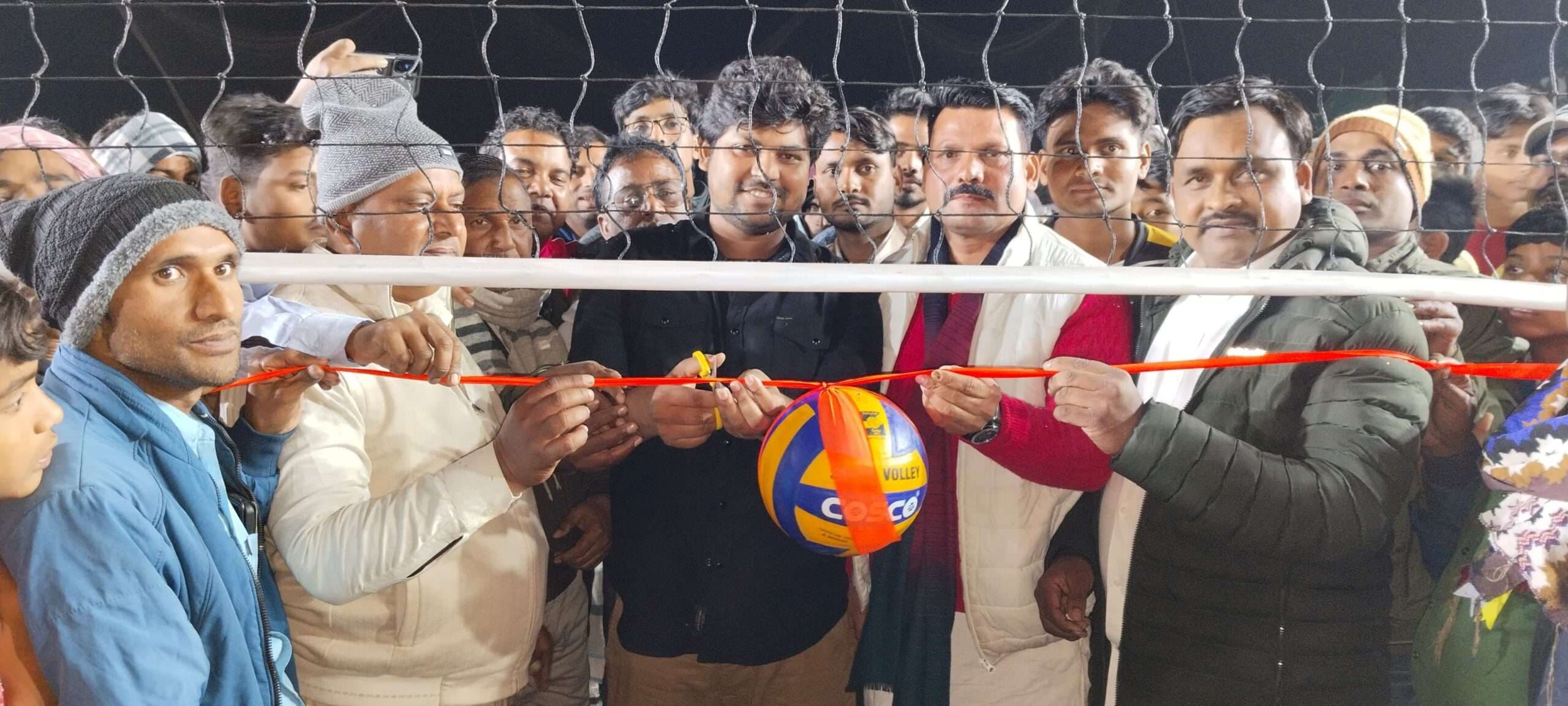 बॉलीवॉल फाइनल में यूपी के नसीरुद्दीन की टीम ने शील्ड कब्जाया