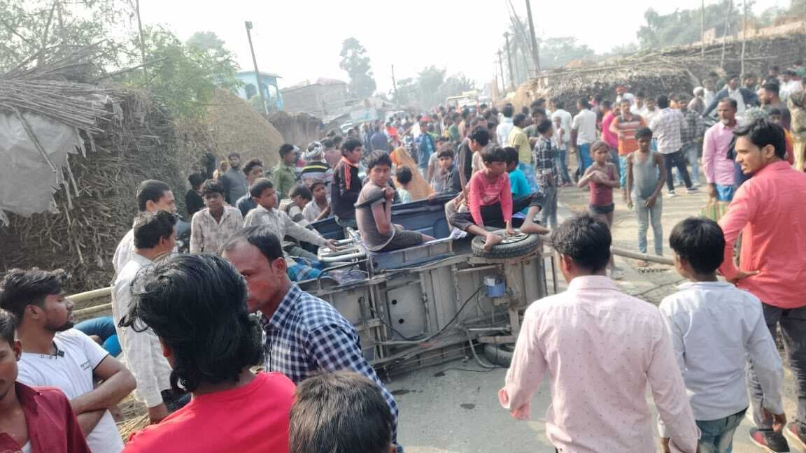 भरसिया में टोटो ने वृद्ध महिला को कुचला, मौके पर ही मौत