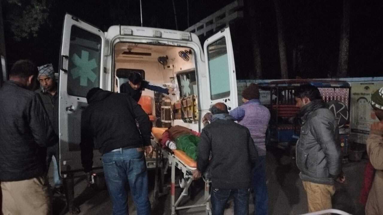 ट्रक ने साइकिल सवार को मारी टक्कर, गंभीर रूप से घायल, रेफर