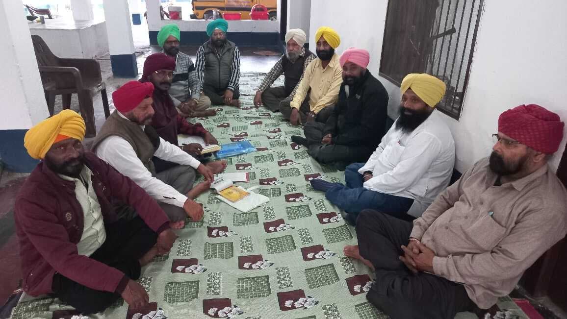 नगर कीर्तन की भव्य स्वागत की तैयारी का प्रस्ताव लिया